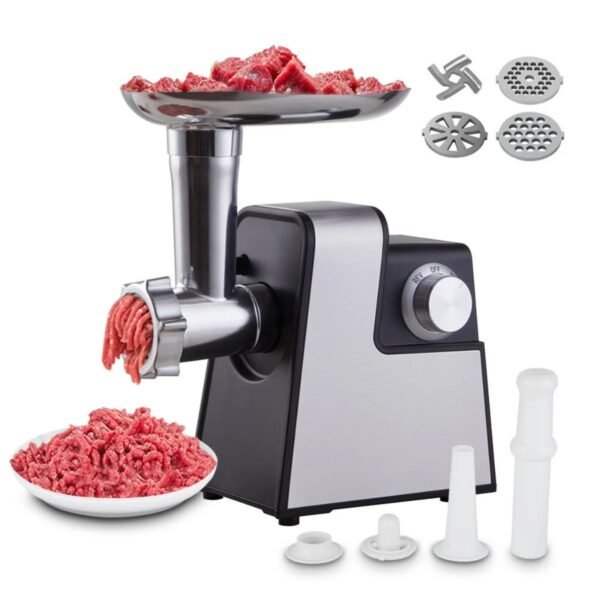 Electric Meat & Sausage Grinder Machine, Stainless Steel Blades