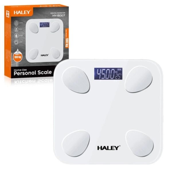 Haley Smart Digital Scale – Body Fat Measurement (Up to 180kg)