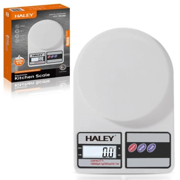 Haley Digital Kitchen Scale Electronic Food Weighing Scale with LCD Display