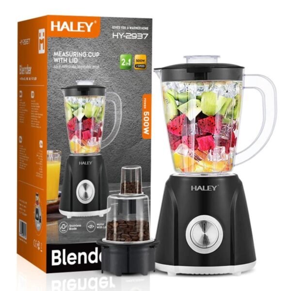HALEY 2-in-1 Blender & Grinder 500W (HY-2937)
