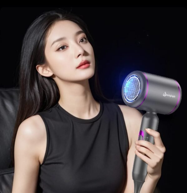 Folding Handle Hair Dryer – Portable, Lightweight Travel Hairdryer with Cool Shot